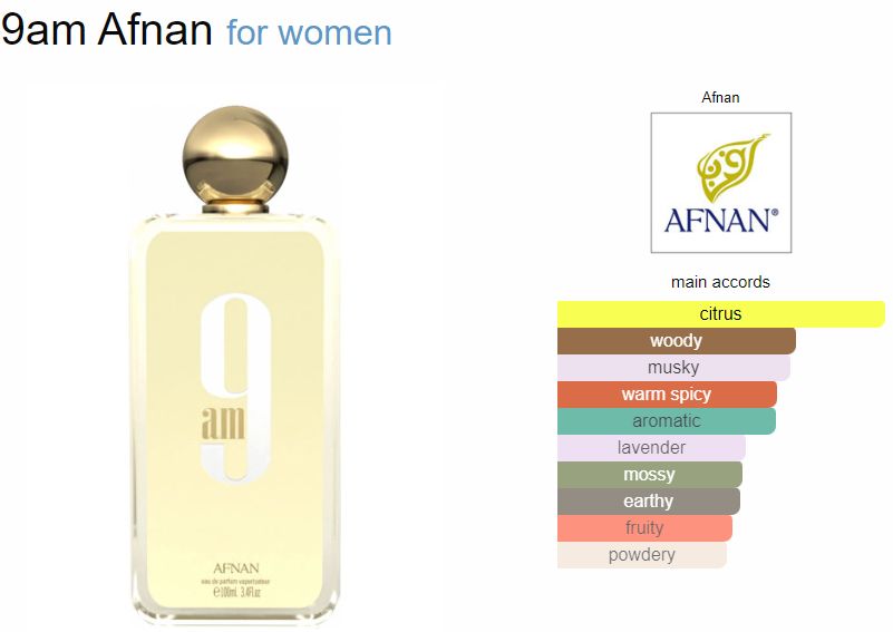 Afnan 9 AM Women EDP 100ml UAE – Floral Fruity Perfume