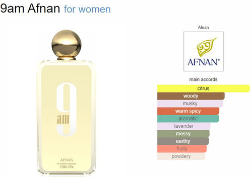 Afnan 9 AM Women EDP 100ml UAE – Floral Fruity Perfume