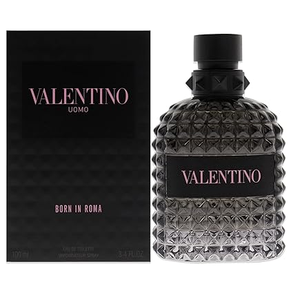 Valentino Uomo Born in Roma EDT 3.4 oz Men – Luxury Designer Perfume