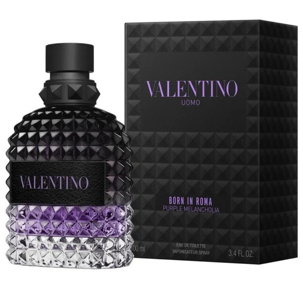 Valentino Uomo Born In Roma Purple Melancholia EDT for Men 100ml | New Release,LUXURY PERFUME