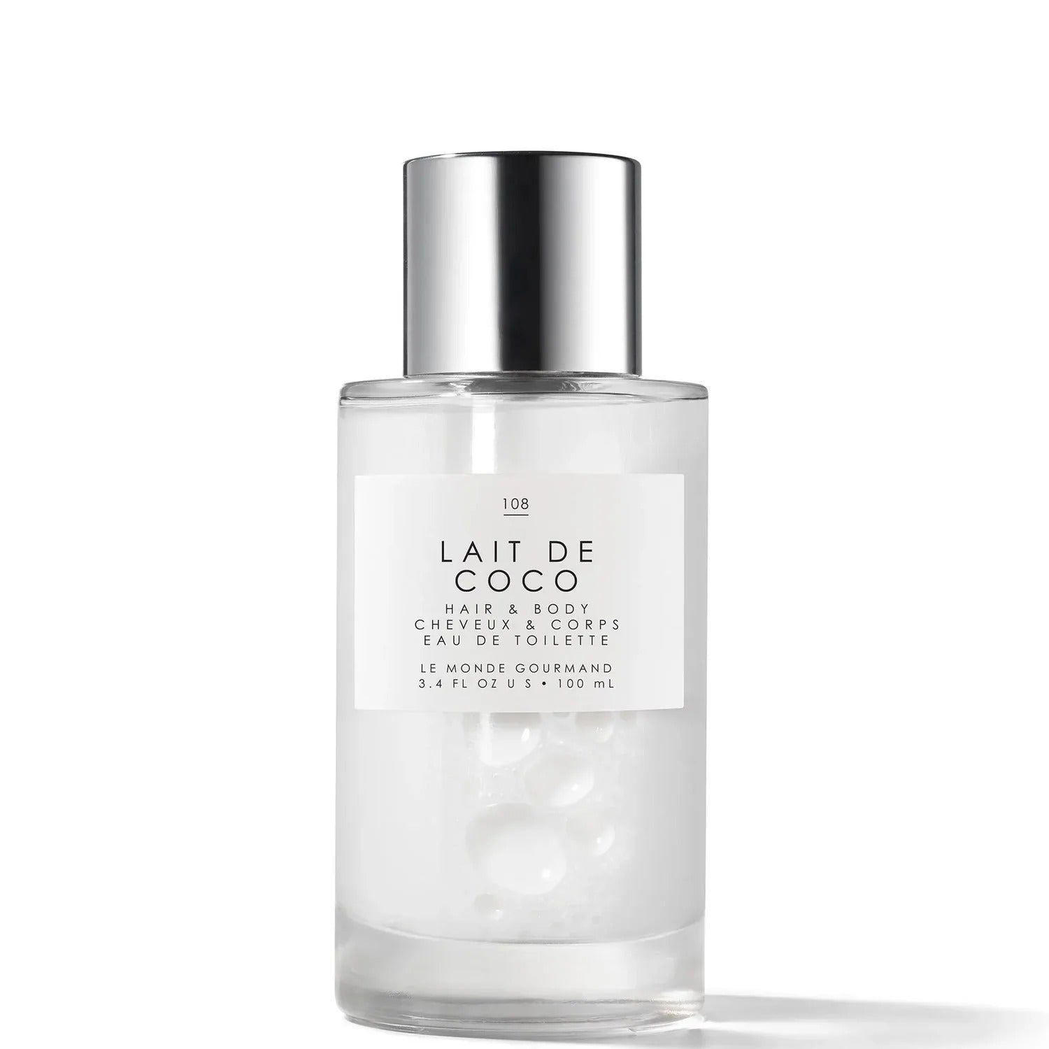**Le Monde Gourmand Lait de Coco 108 Hair & Body EDT 100ml | Coconut Fragrance**