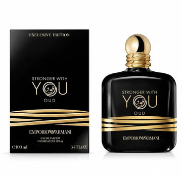 Stronger With You Oud by Giorgio Armani EDP 3.4 OZ / 100ML | Luxury Men’s Perfume