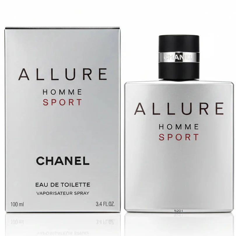 CHANEL Allure Homme Sport Eau de Toilette for Men 3.4 oz / 100ml"LUXURY PERFUME