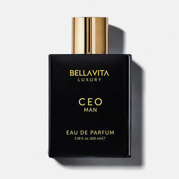 BellaVita Luxury CEO Man Perfume 3.4 oz / 100ml | Men’s Woody Eau de Parfum Spray