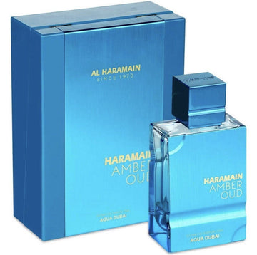 Al Haramain Amber Oud Aqua Dubai Extrait de Parfum Spray 3.4 oz / 100ml Sealed Luxury Perfume