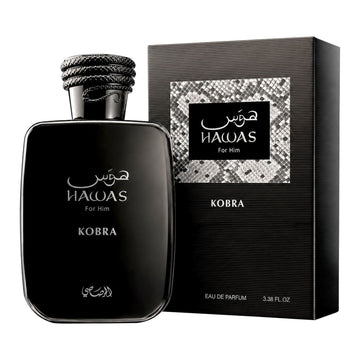 Rasasi Hawas Kobra For Him Eau de Parfum EDP 100ml / 3.38 oz for Men Luxury Perfume