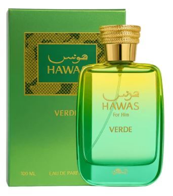 Rasasi Hawas Verde For Him Eau de Parfum EDP 3.38 fl oz / 100ml for Men New In Box Luxury Perfume