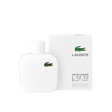 Lacoste Eau De Lacoste L.12.12 Blanc Eau de Parfum Spray 3.3 oz / 100ml for Men Luxury Perfume